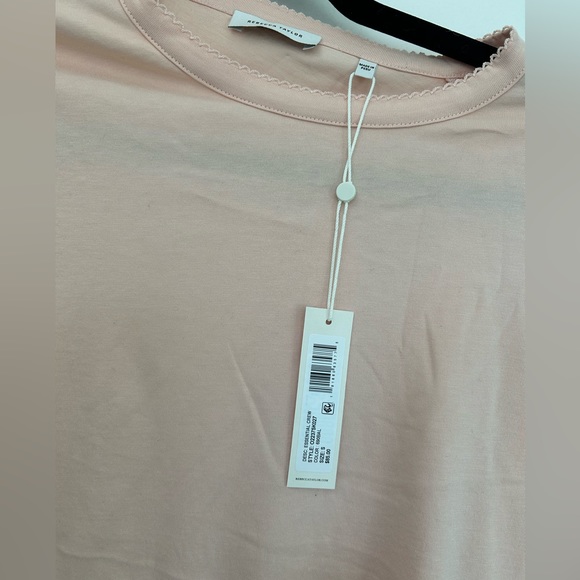 NWT Rebecca Taylor Essential Crew Top - Picture 3 of 4